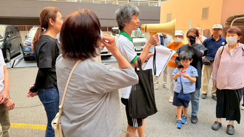 住民専用の防災訓練ニュース例